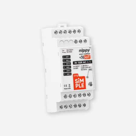 nippy™ SIMPLE DIN Input/SSR 6/6 (gen. 2)